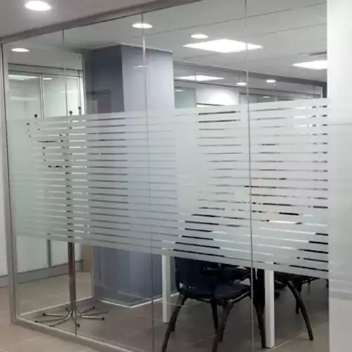 office glass partition